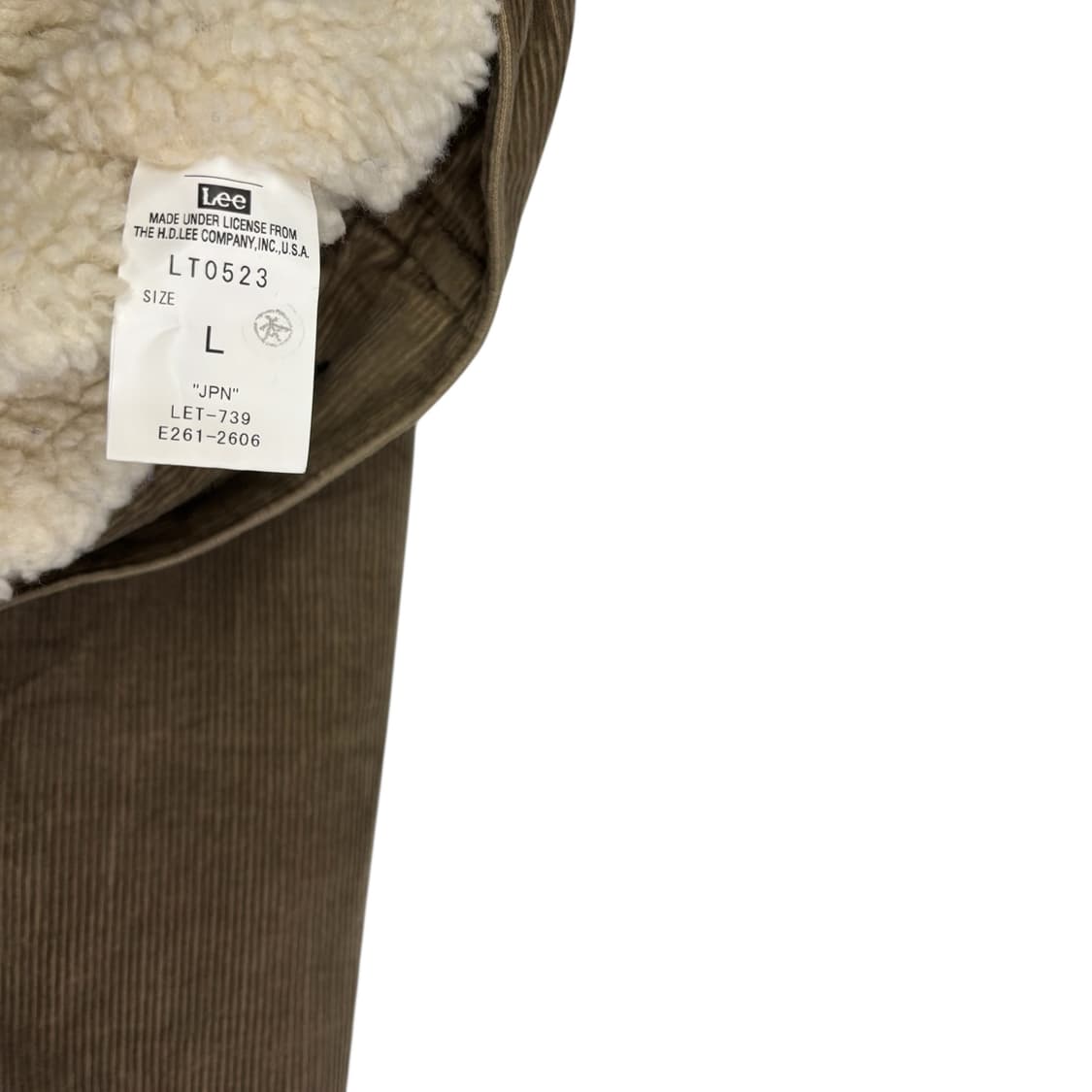 Lee Storm Rider 코듀로이 쉐르파 자켓 상품이미지4