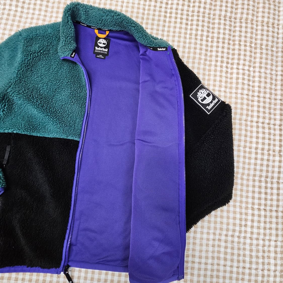 팀버랜드 오버핏 플리츠 집업자켓 남자100 상품이미지5