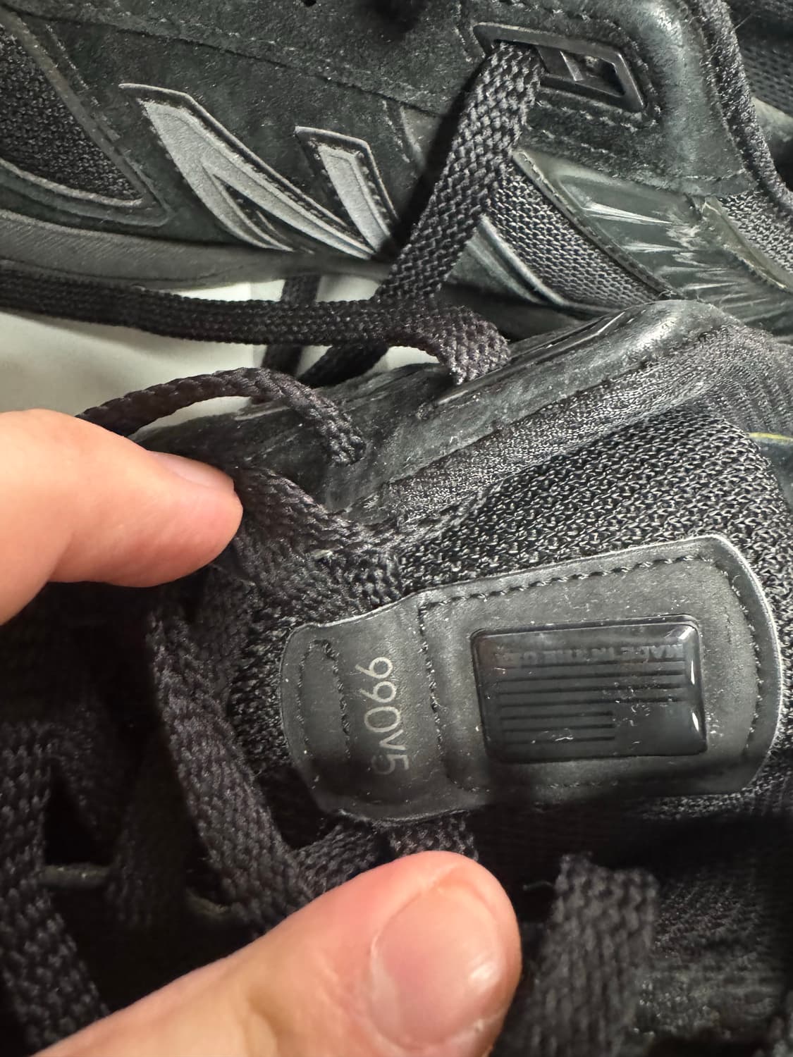 뉴발란스 990v5 트리플블랙 270   상품이미지5