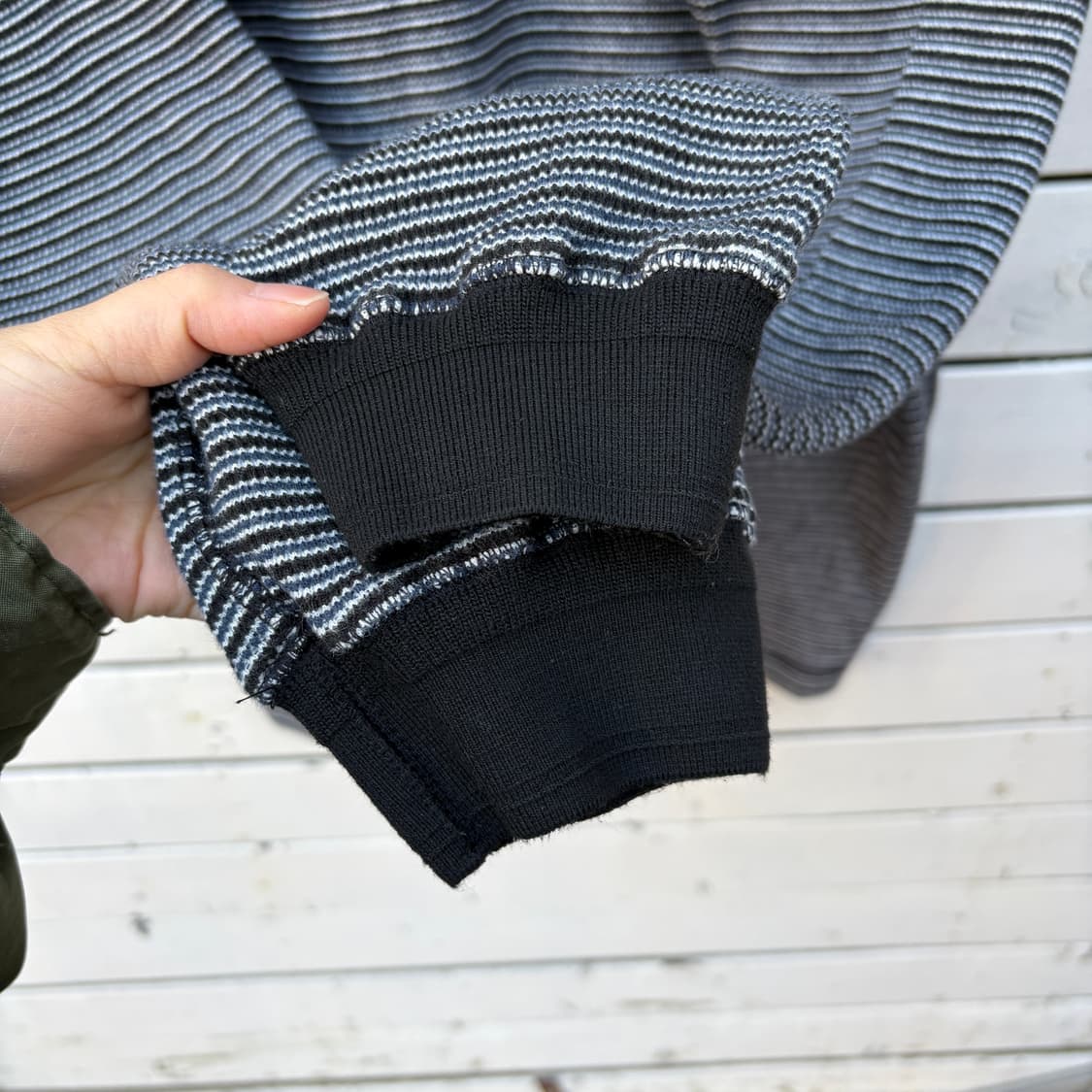 Khakis 카키스 와플 헨리넥 롱슬리브 티셔츠 상품이미지6