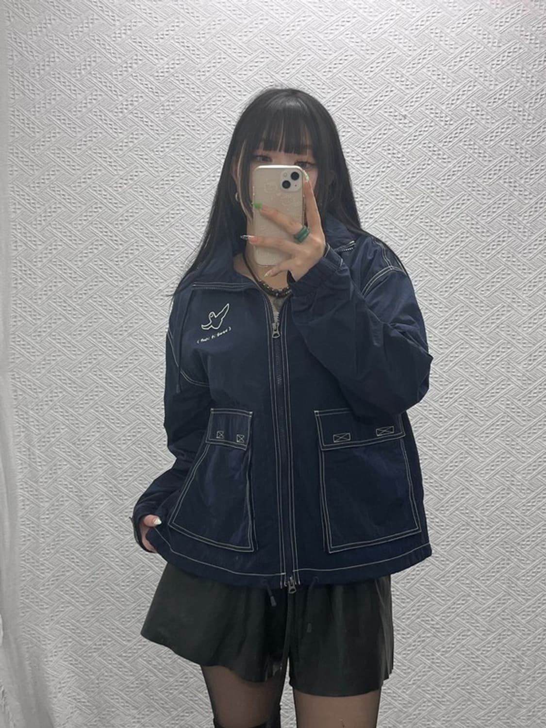 마크곤잘레스 빈티지 스케치스티치 바람막이 자켓 S C09152 상품이미지2