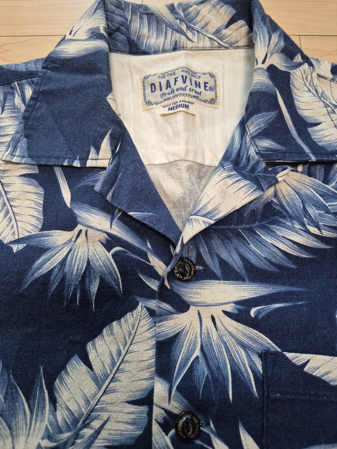 디아프바인 하와이안 자수 셔츠 3점 일괄 상품이미지3