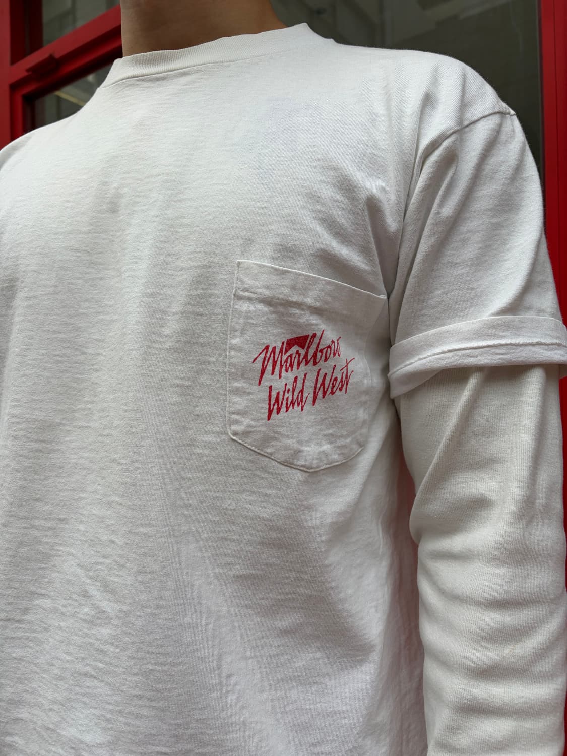 90‘s Marlboro Wild West cowboy T-shirt 상품이미지9