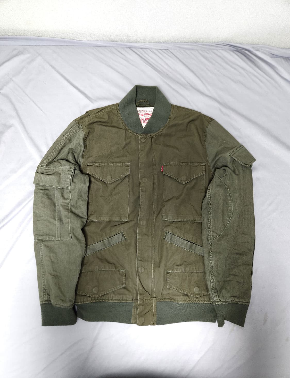 리바이스 코튼 항공 점퍼 자켓 M 상품이미지2