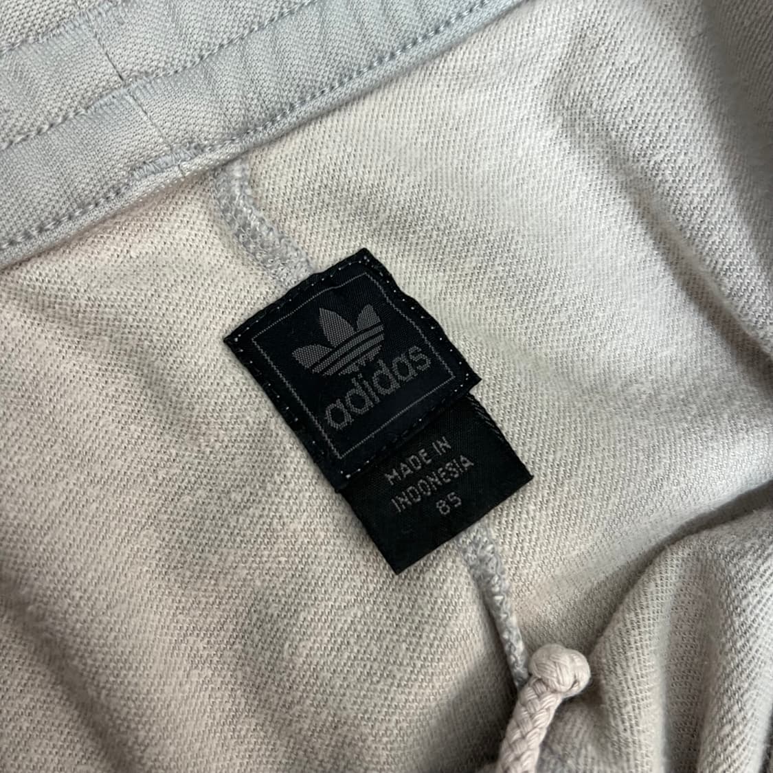 아디다스 레드 삼선 사이드 스냅버클 와이드 트랙팬츠 상품이미지7