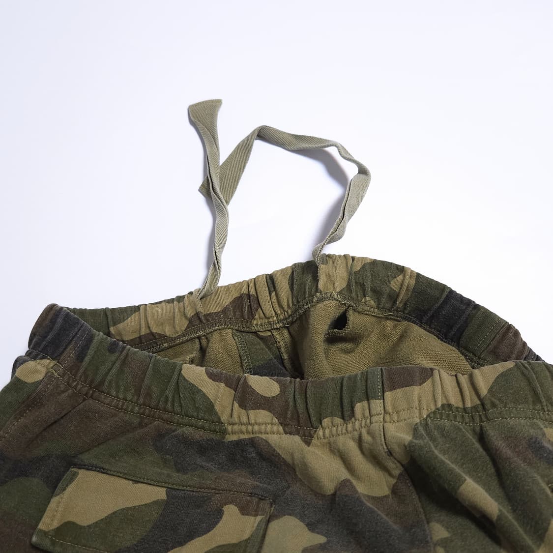 베이프 BAPE 재팬 카모 카고 쇼츠 반바지 스웻 상품이미지5