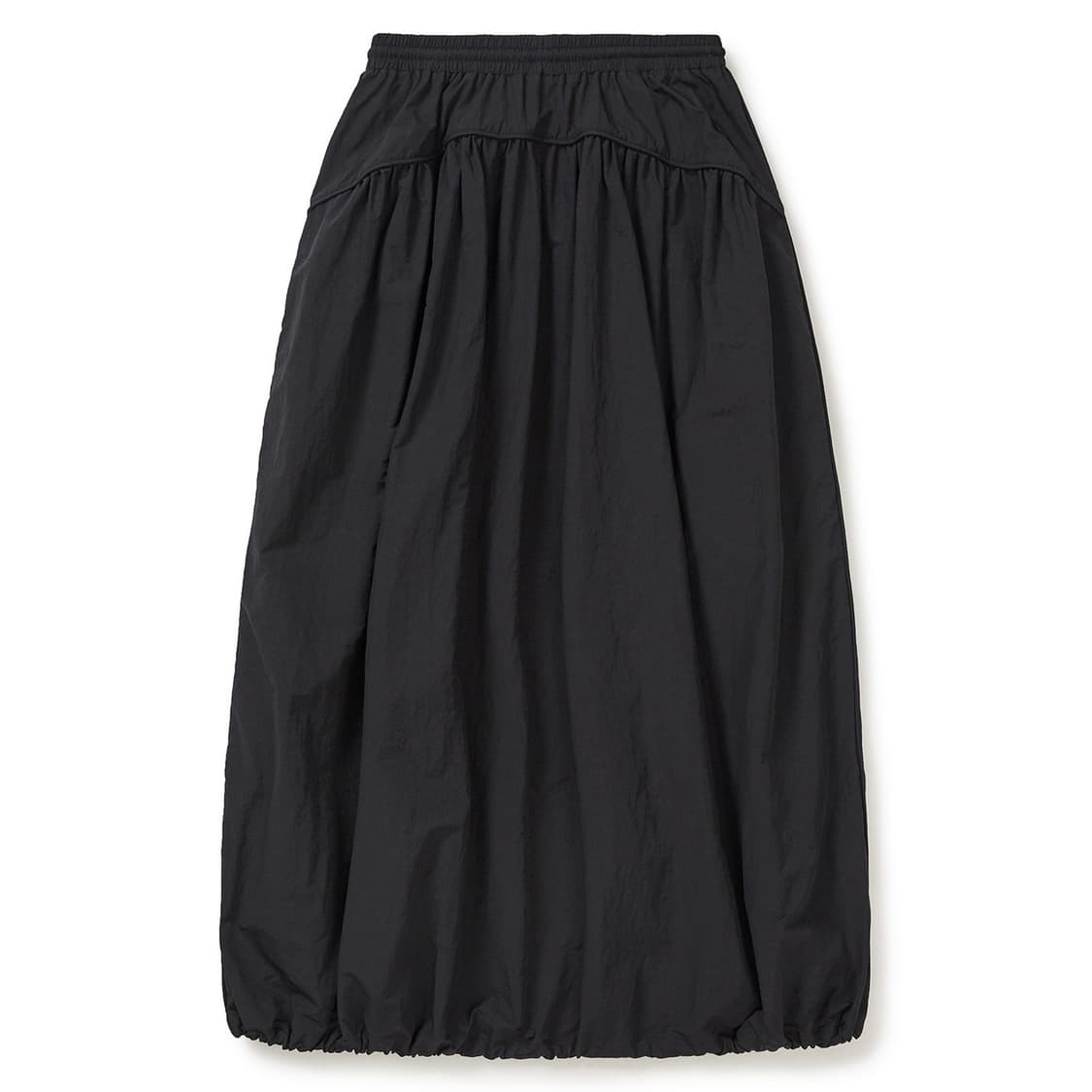 lcdctm 엘씨디씨티엠 볼륨 롱 스커트 블랙 상품이미지6