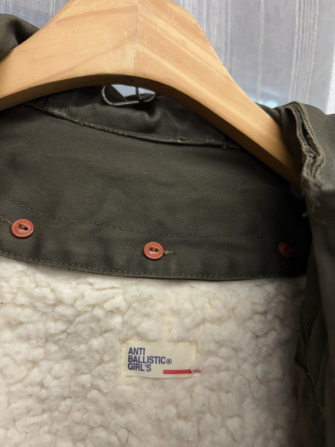 JAPAN 빈티지 파이어맨 버클 야상 자켓 상품이미지6