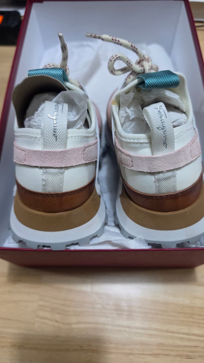 페레가모 간치니 가죽스니커즈(새상품) 상품이미지4