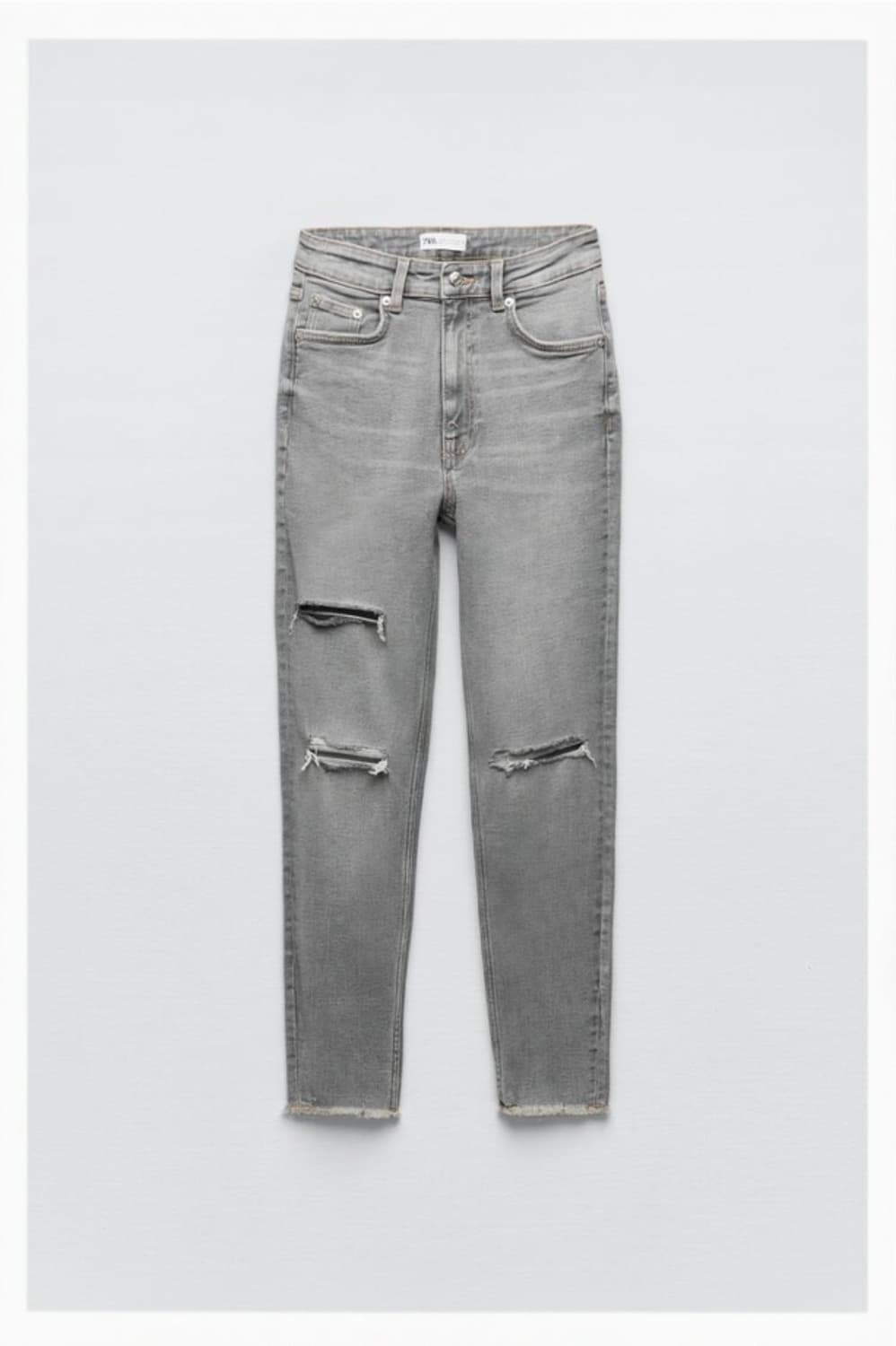 자라 TRF 디스트로이드 스키니 진 데님 청바지 상품이미지1