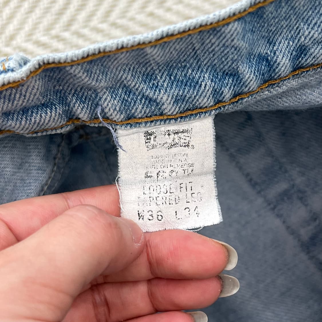Usa리바이스 560 데님팬츠 r2404 상품이미지7