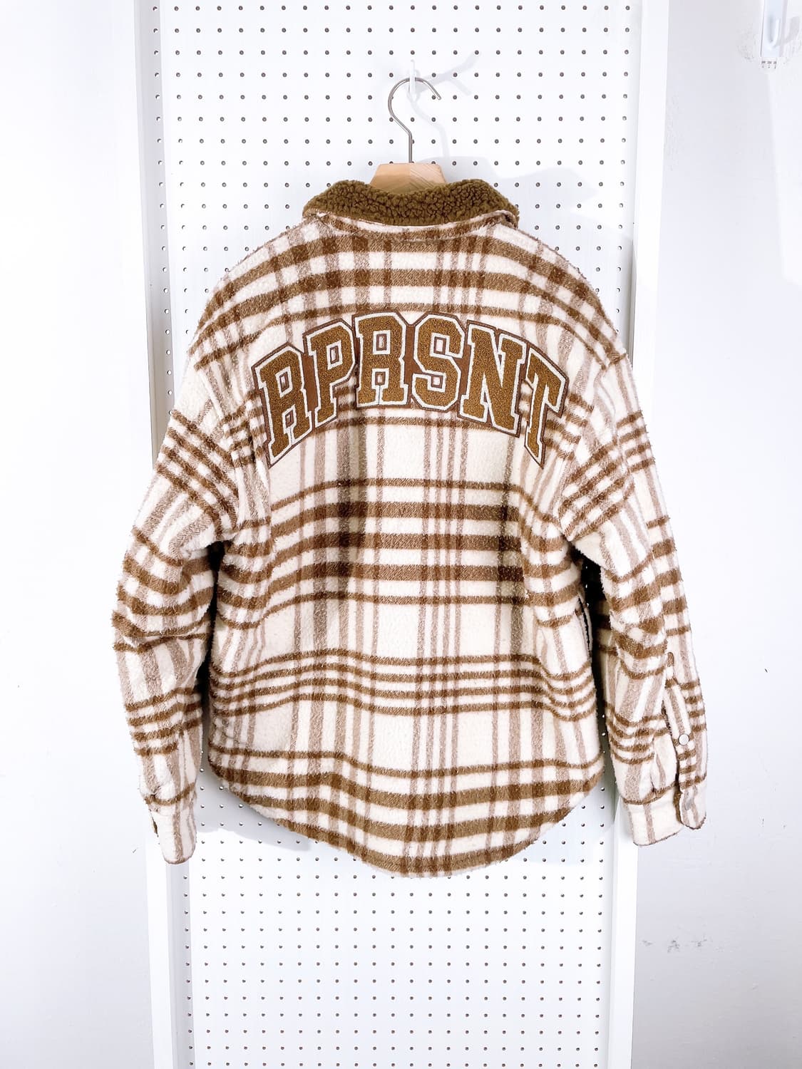 (정품/새상품) REPRESENT 리프레젠트 남성 체크 셔츠 자켓 상품이미지4