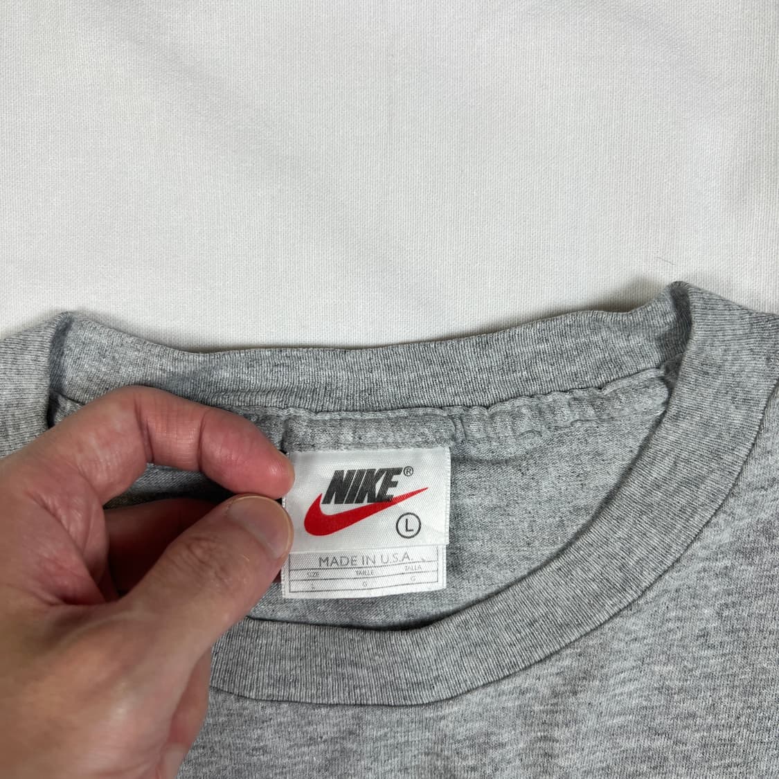 90‘s 나이키 nike 스우시 스펠아웃 반팔티 상품이미지6