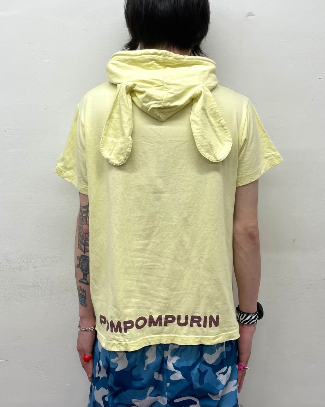  Cutie rabbit hoodie ear T-shirt  상품이미지2