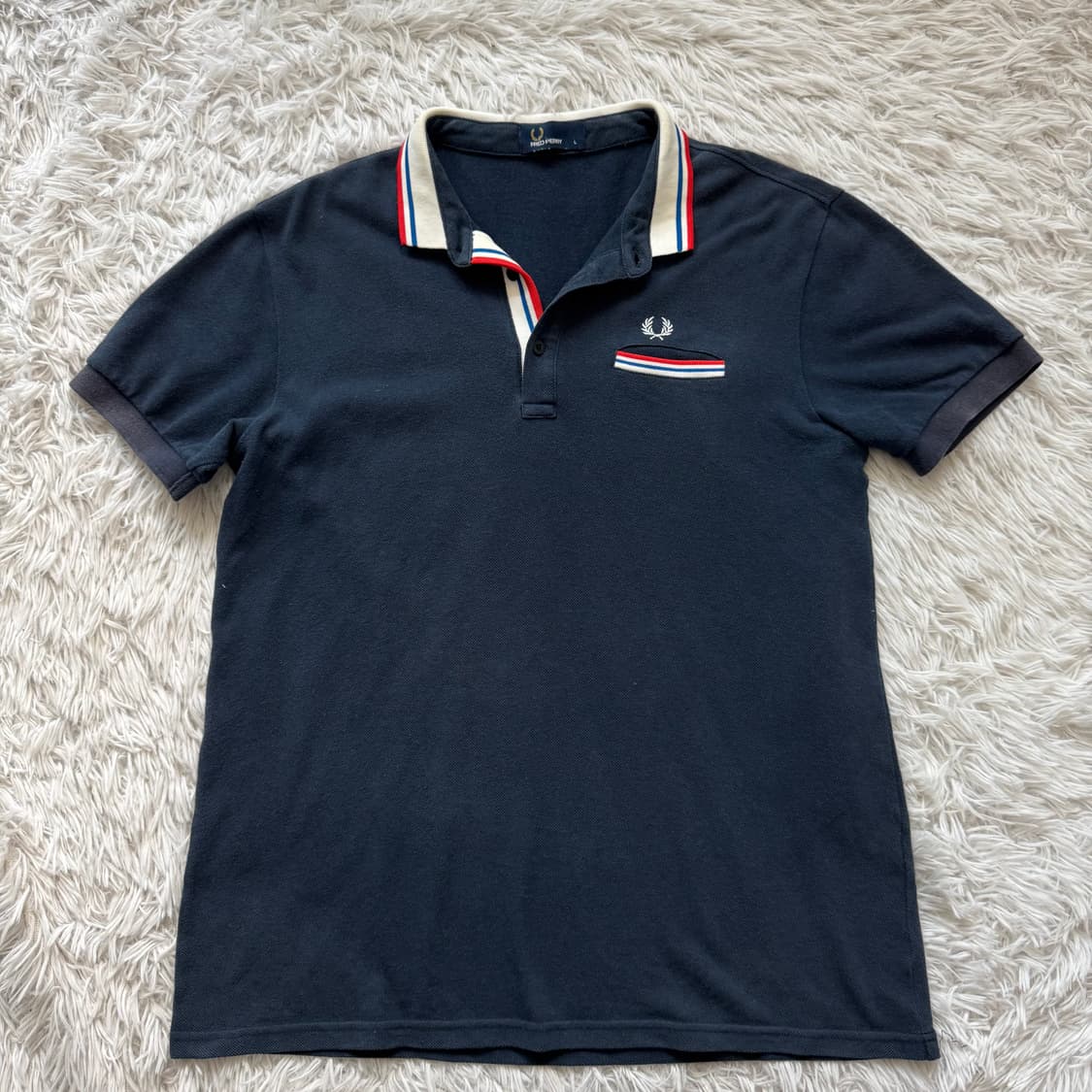 FRED PERRY 일본빈티지 카라티 프레드페리 빈티지카라티 반팔 상품이미지2