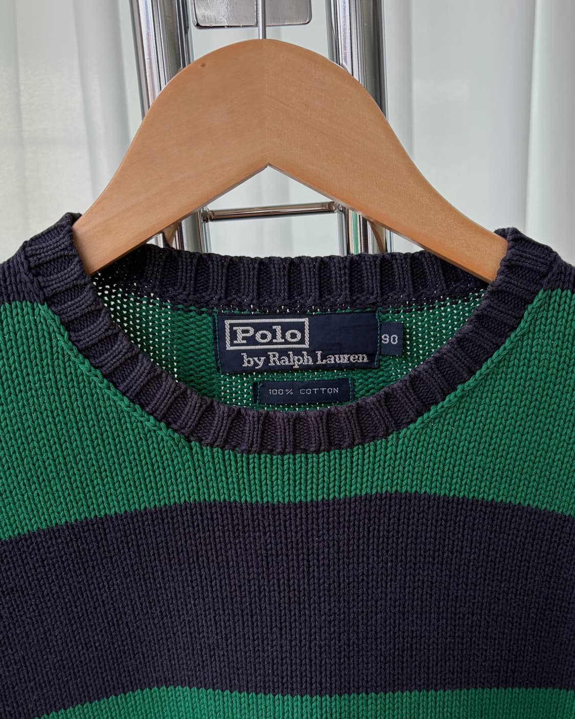 [M]폴로 랄프로렌 스트라이프 코튼 니트 상품이미지7