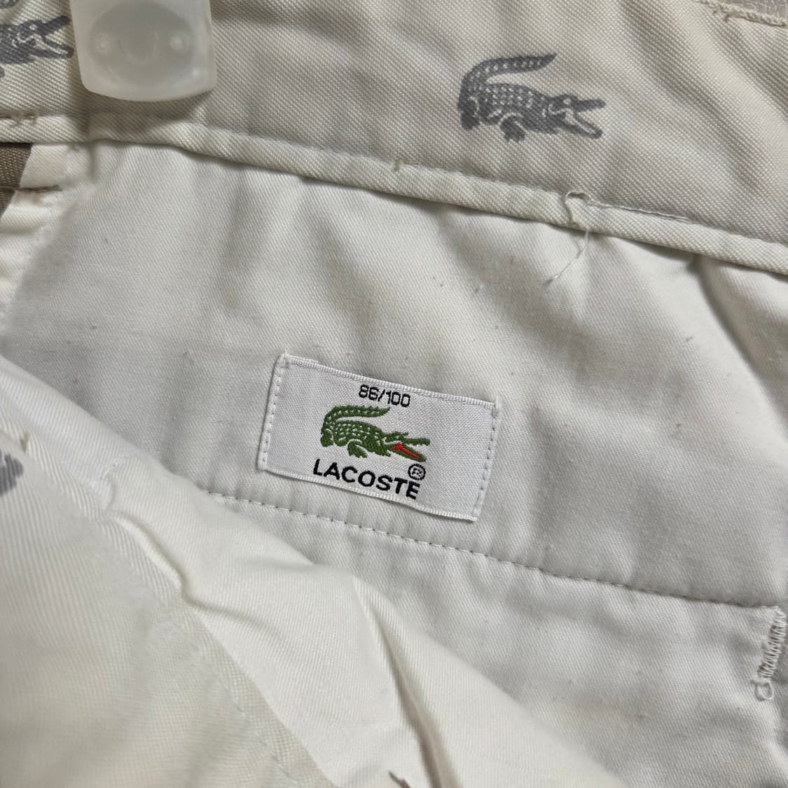 Lacoste 라코스테 코튼 치노팬츠 30 상품이미지5