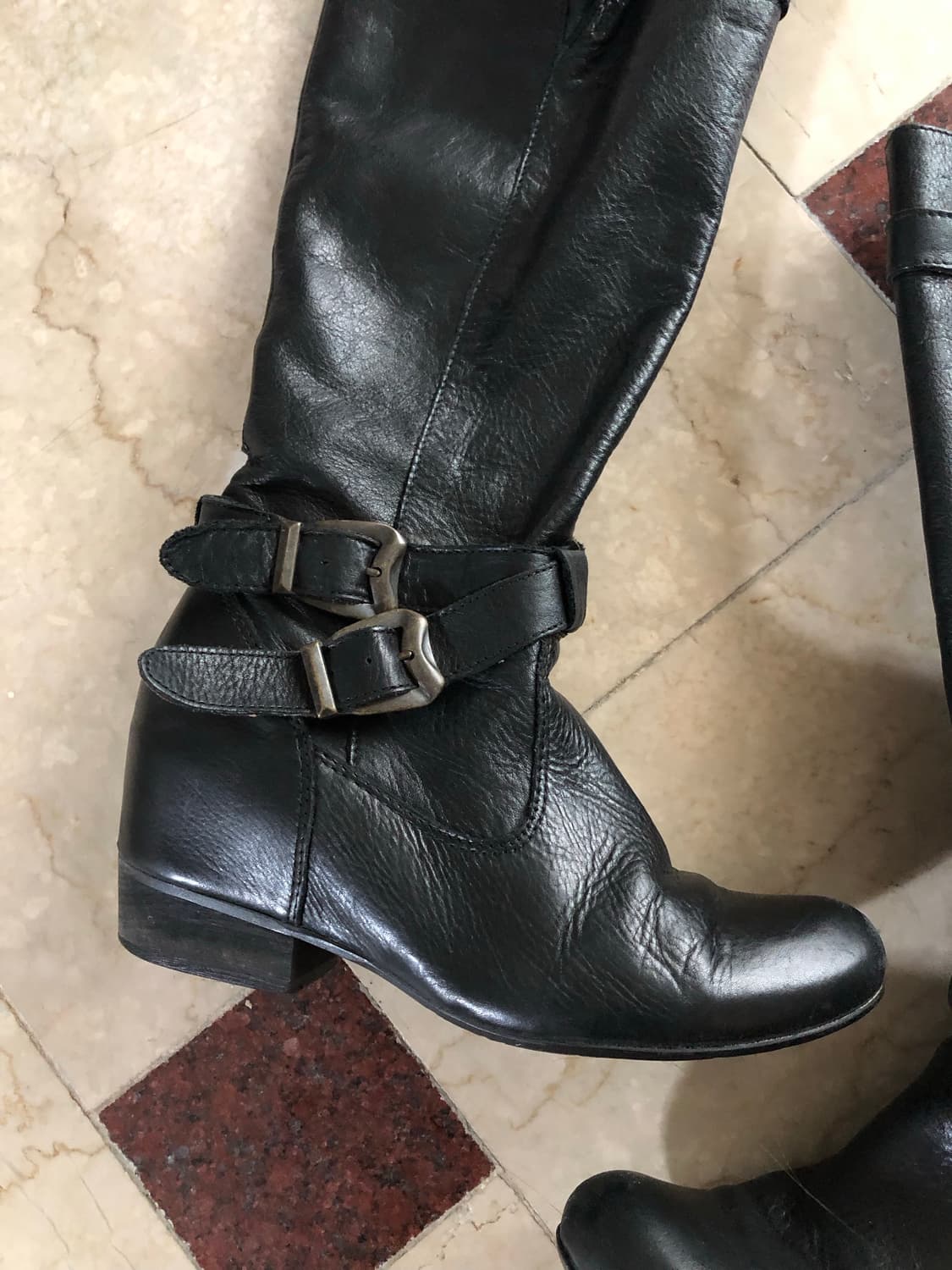 [직수입] 빈티지 레더 부츠  상품이미지7