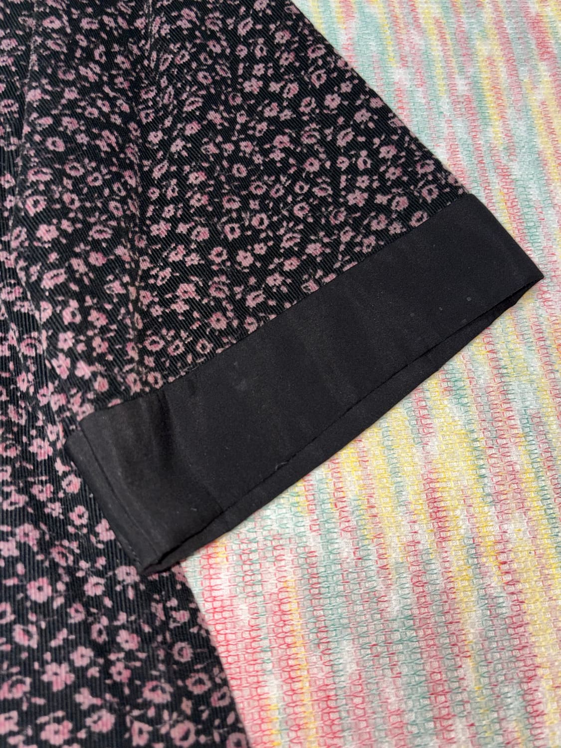 블랙 잔꽃 원피스  상품이미지10