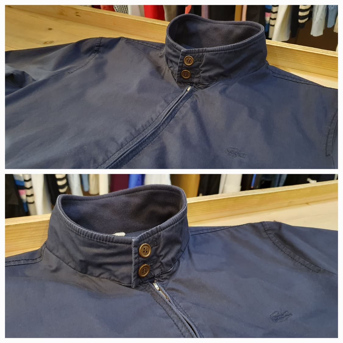 95.라코스테 블루종 점퍼 상품이미지3