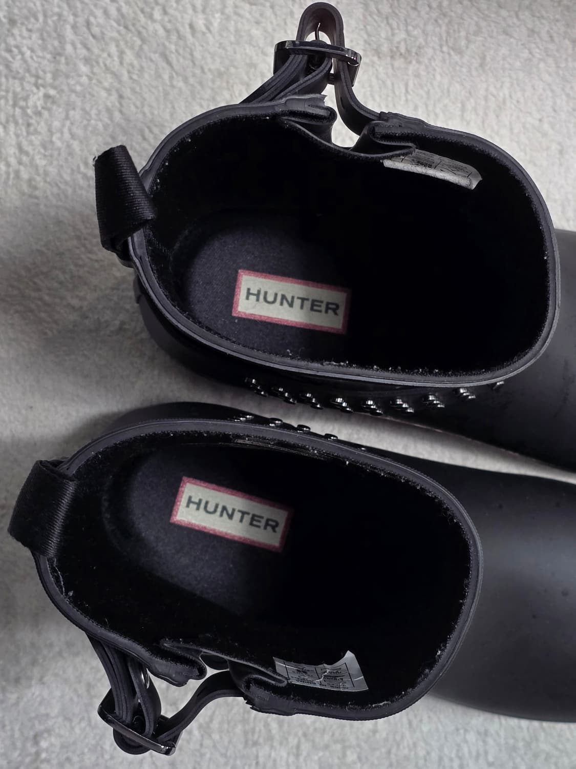Hunter 헌터 리파인드 스터드 바이커 여성 레인부츠 상품이미지7