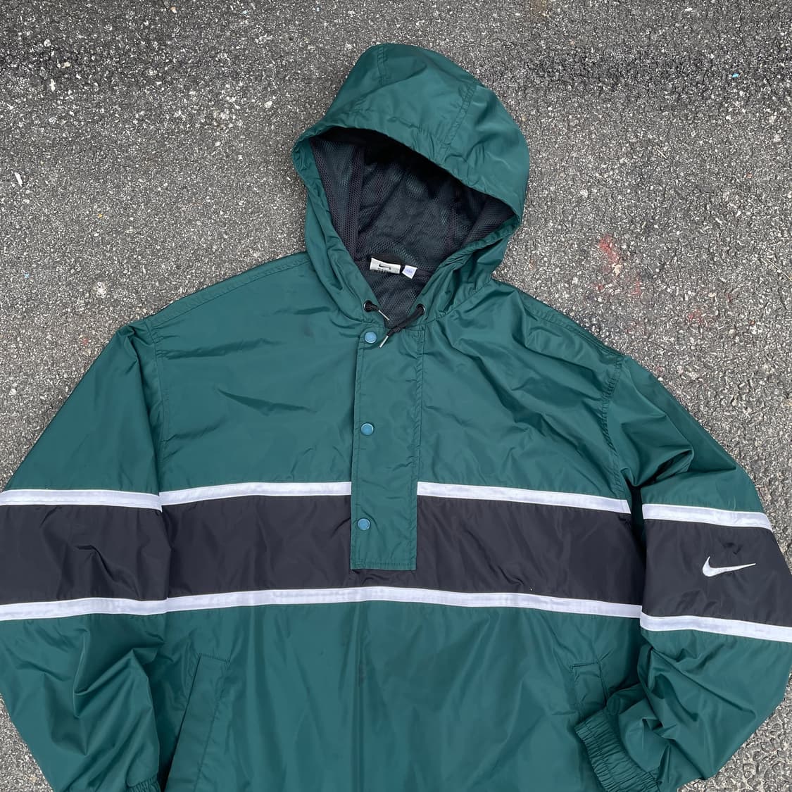 90s 나이키 대대장 올드스쿨 아노락 바람막이 XL 상품이미지5