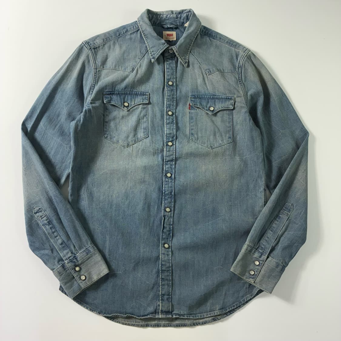 Levi's  리바이스 레드탭 웨스턴 데님셔츠  상품이미지1
