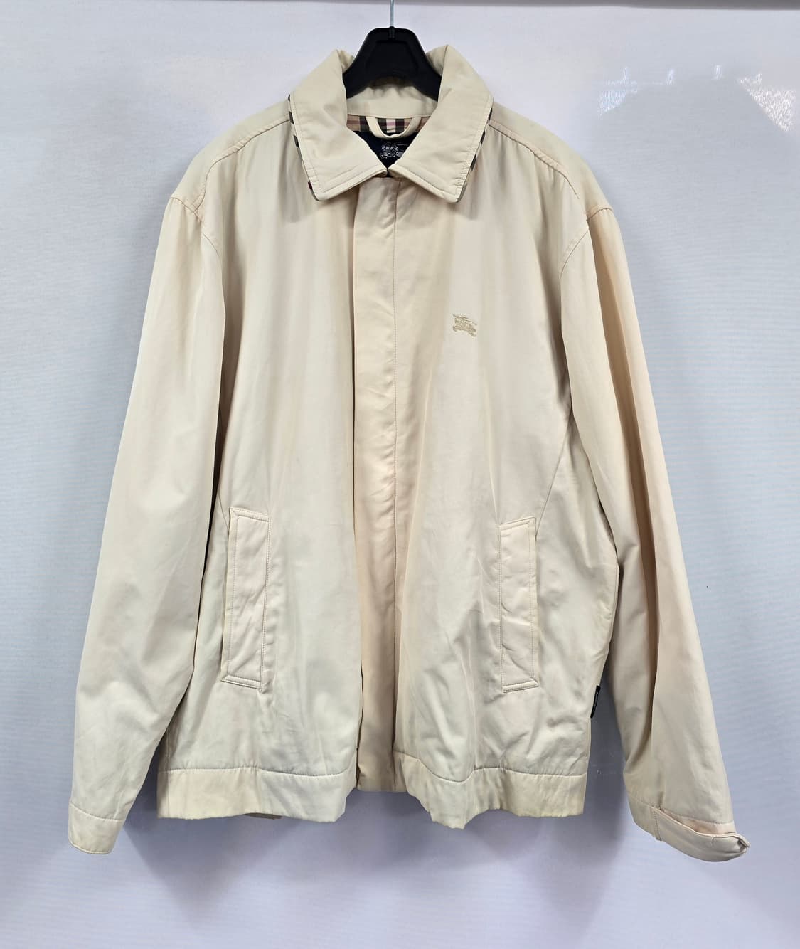 Burberry 정품 버버리 상아 폴리쉘 자켓 M사이즈 상품이미지2