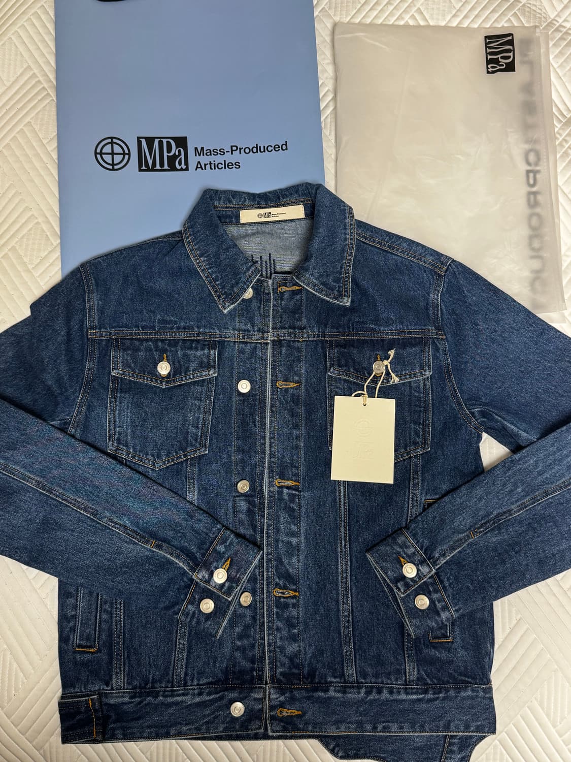MPa TRUCKER JACKET L플라스틱 프로덕트 트러커 청자켓 상품이미지3