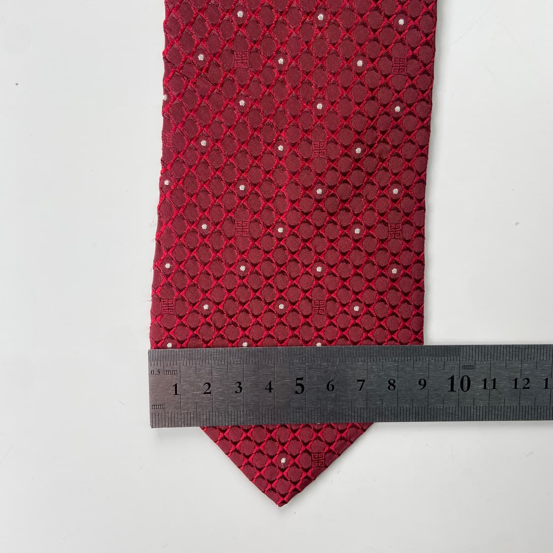 지방시 신형라벨 모노그램 정품 명품넥타이 (GIVENCHY)8.7cm 상품이미지8