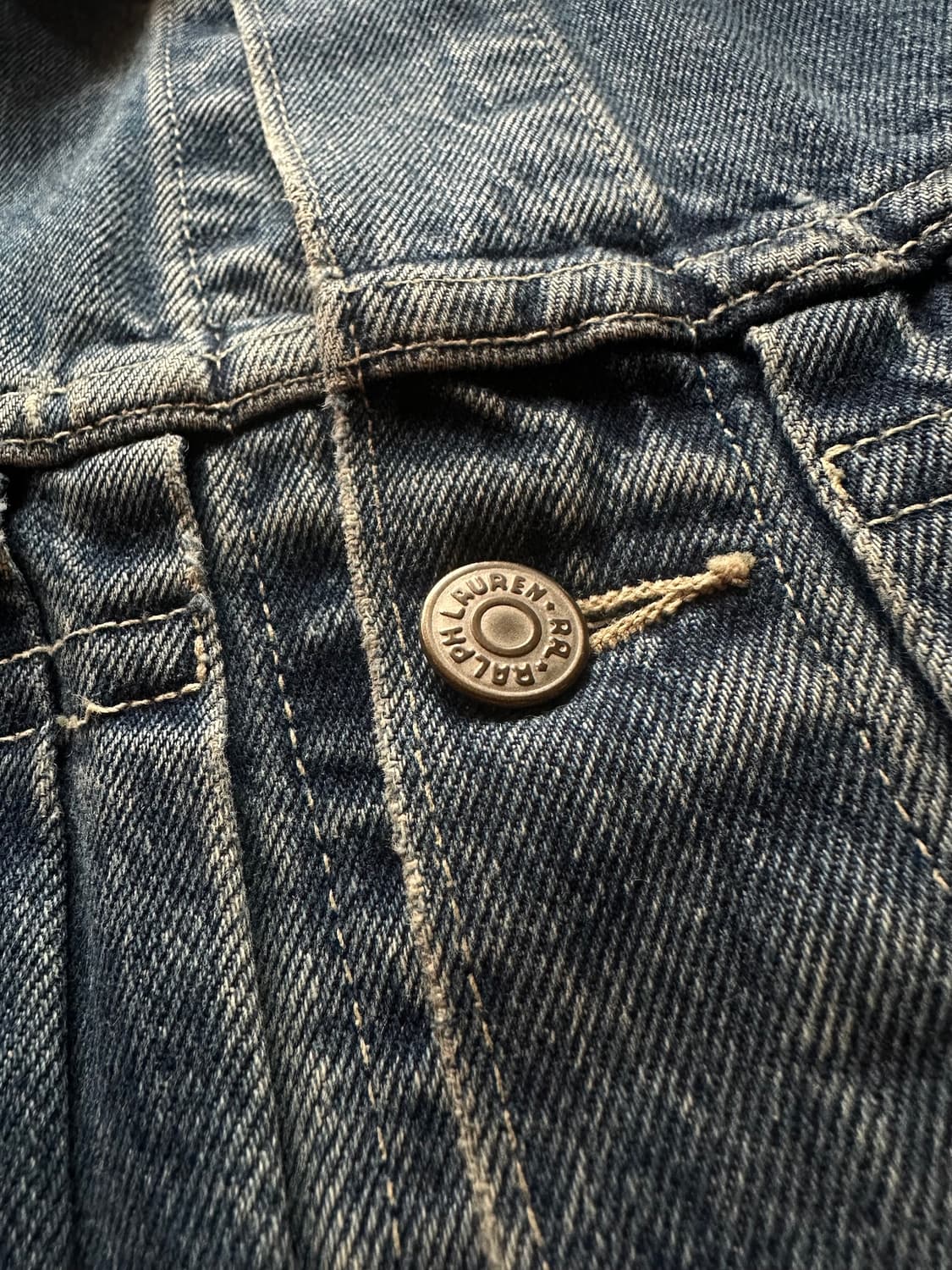 90s USA 빈티지 더블알엘 RRL 2세대 데님 자켓 상품이미지6