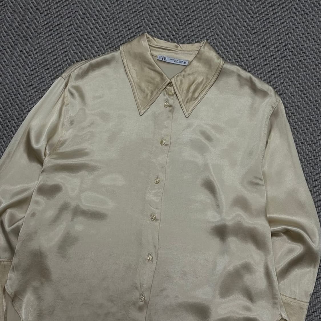 자라 비스코스 블라우스 v1512 상품이미지3