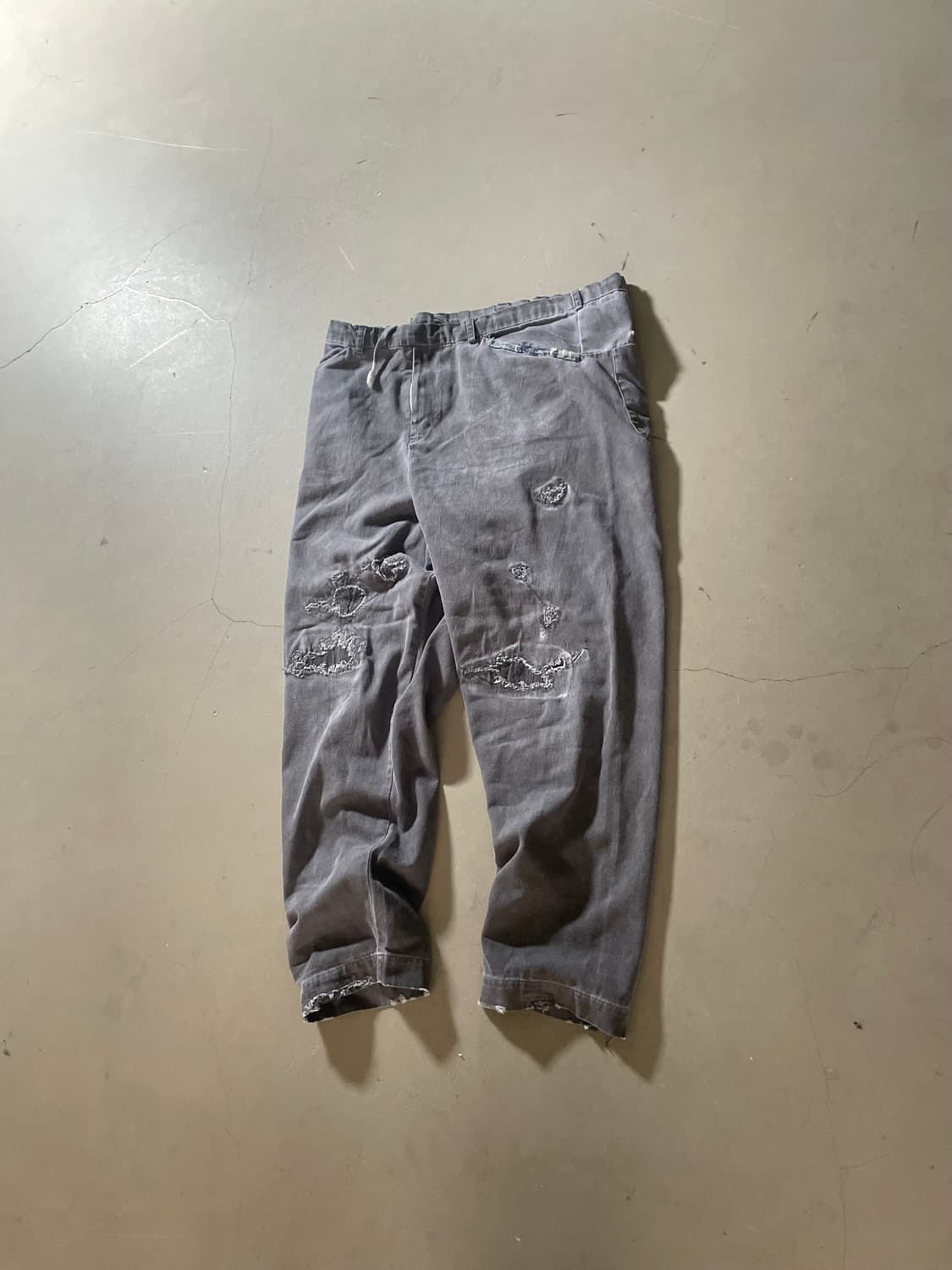 KZ Atelier Distressed Patchwork Dyed PTl 상품이미지1