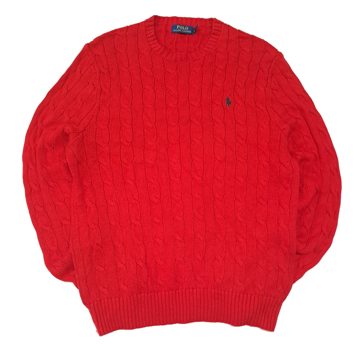 CL011 M 폴로 랄프로렌 100% 코튼 케이블 니트 상품이미지1