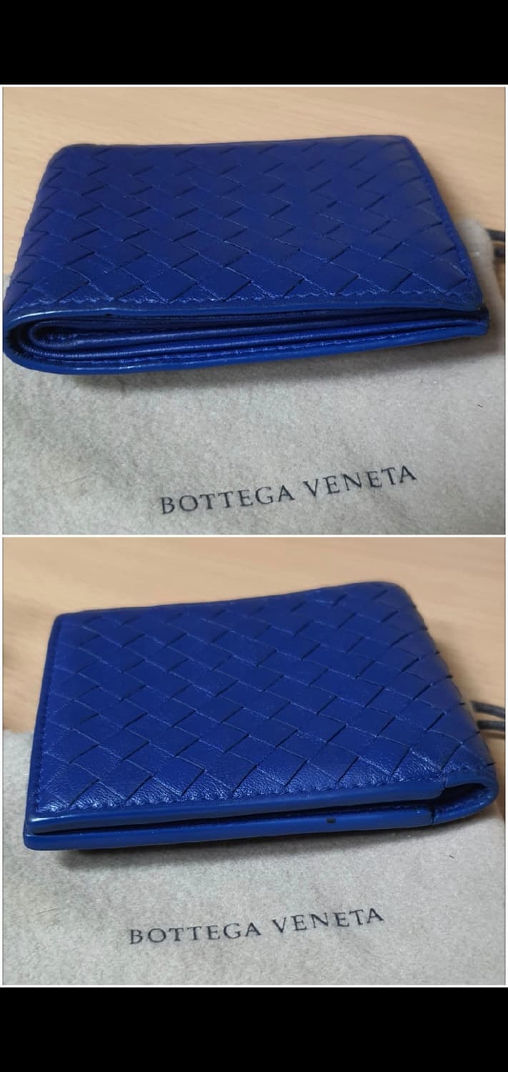 보테가베네타 반지갑/지갑 블루 정품A급(감정O) 상품이미지6