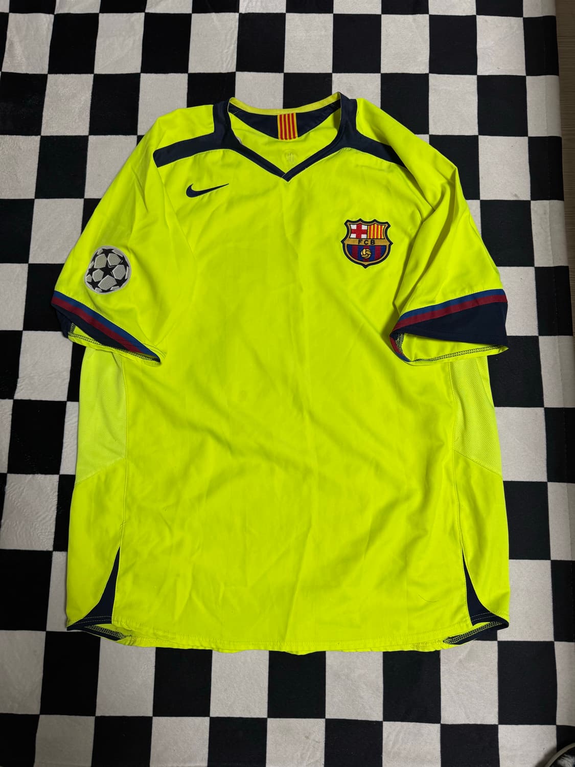 FC바르셀로나 05-06 어웨이 호나우지뉴 유니폼 XL 상품이미지1