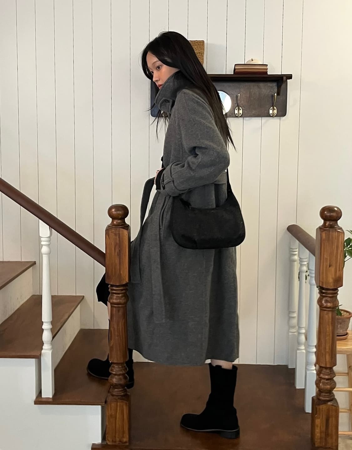 아브라함문 울 가방 (새상품) 상품이미지7