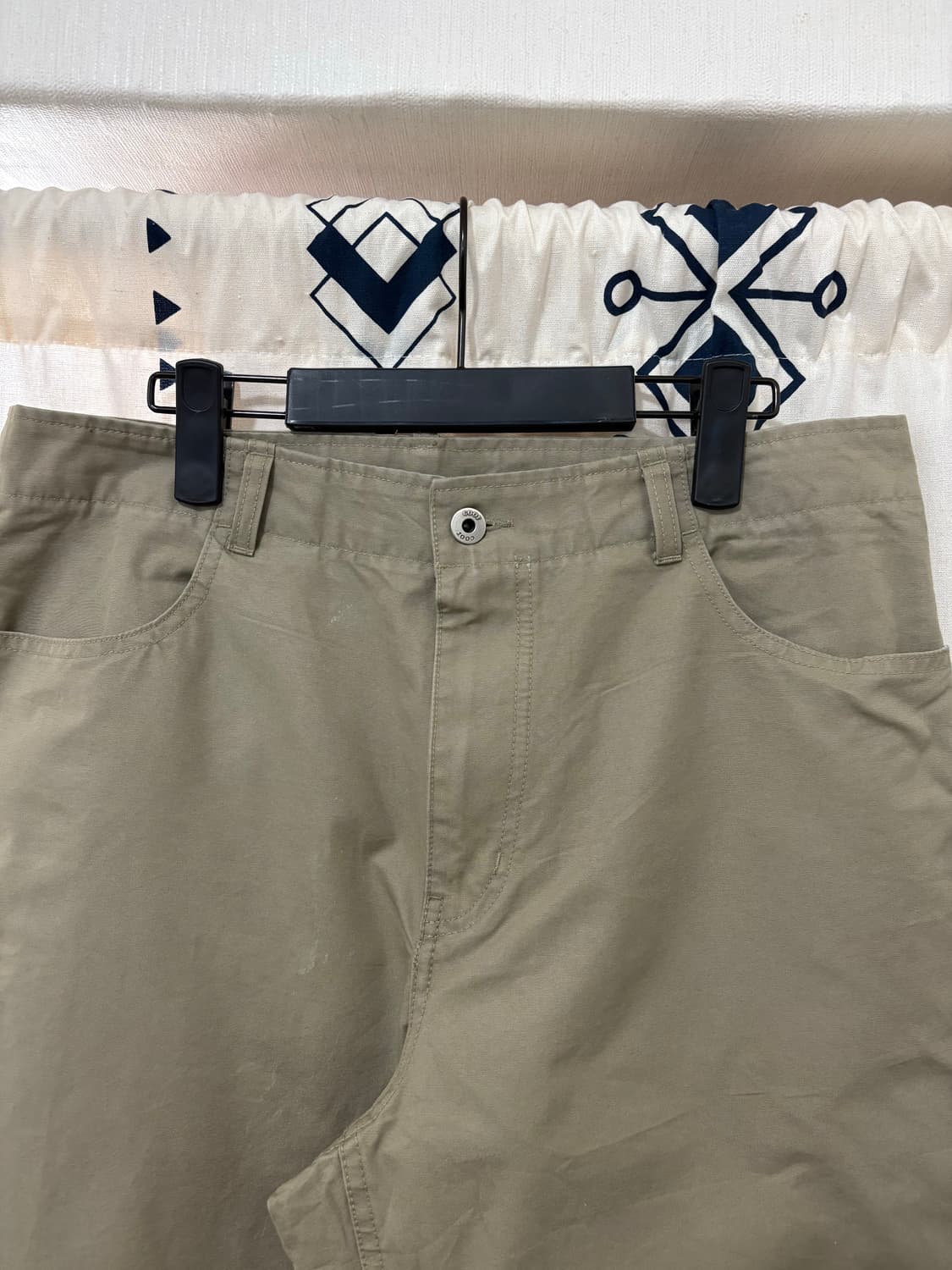 쿠어 딥 커브드 워시드 코튼팬츠 상품이미지5