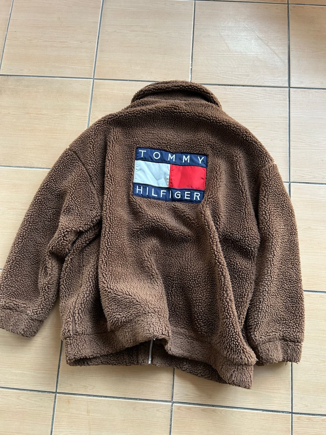 00‘s 타미힐피거 빅로고 플리스자켓 상품이미지1