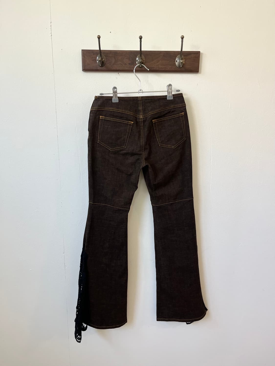 Pura 레이어드 데님 팬츠 상품이미지4