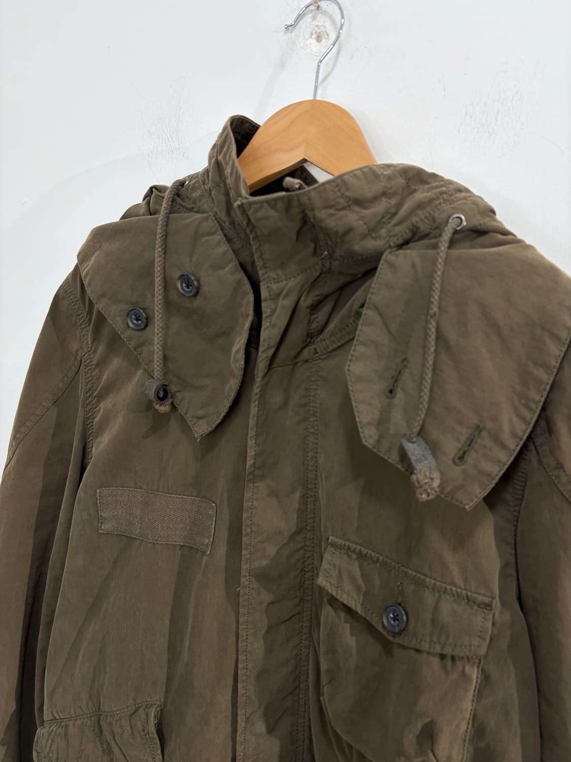 일본빈티지 하이넥 야상 자켓 상품이미지5