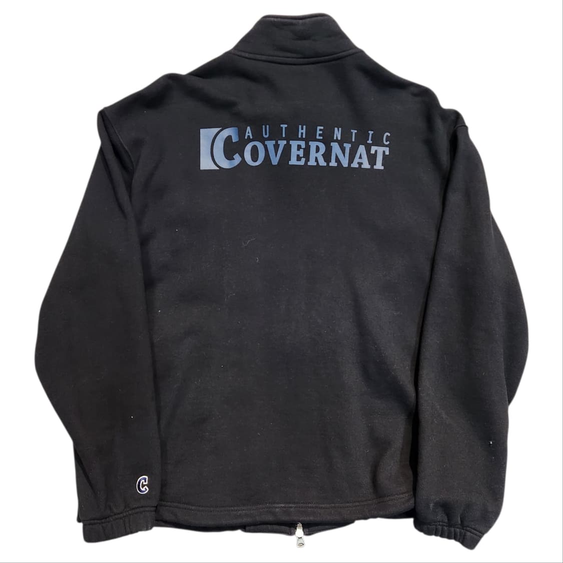 커버낫 블랙 집업 스웻 자켓 (M) 상품이미지2