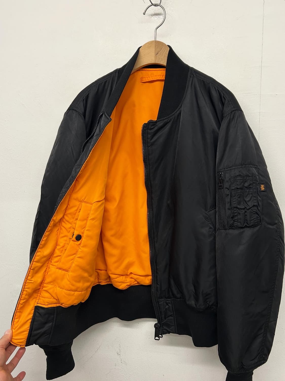 알파인더스트리 X 니코엔드 MA-1 항공점퍼 상품이미지3