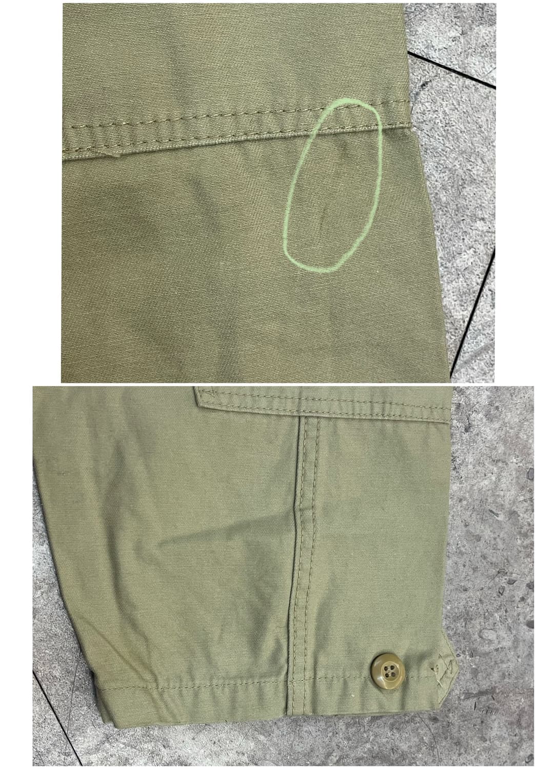 BDU 밀리터리 자켓 베이지 S #csz3755 상품이미지10