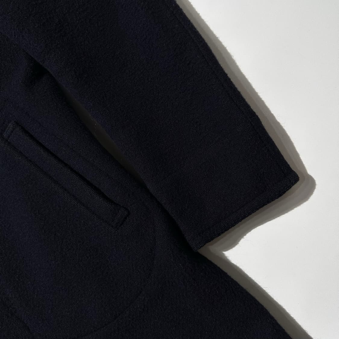 단톤 울 못사 코트 네이비 상품이미지6