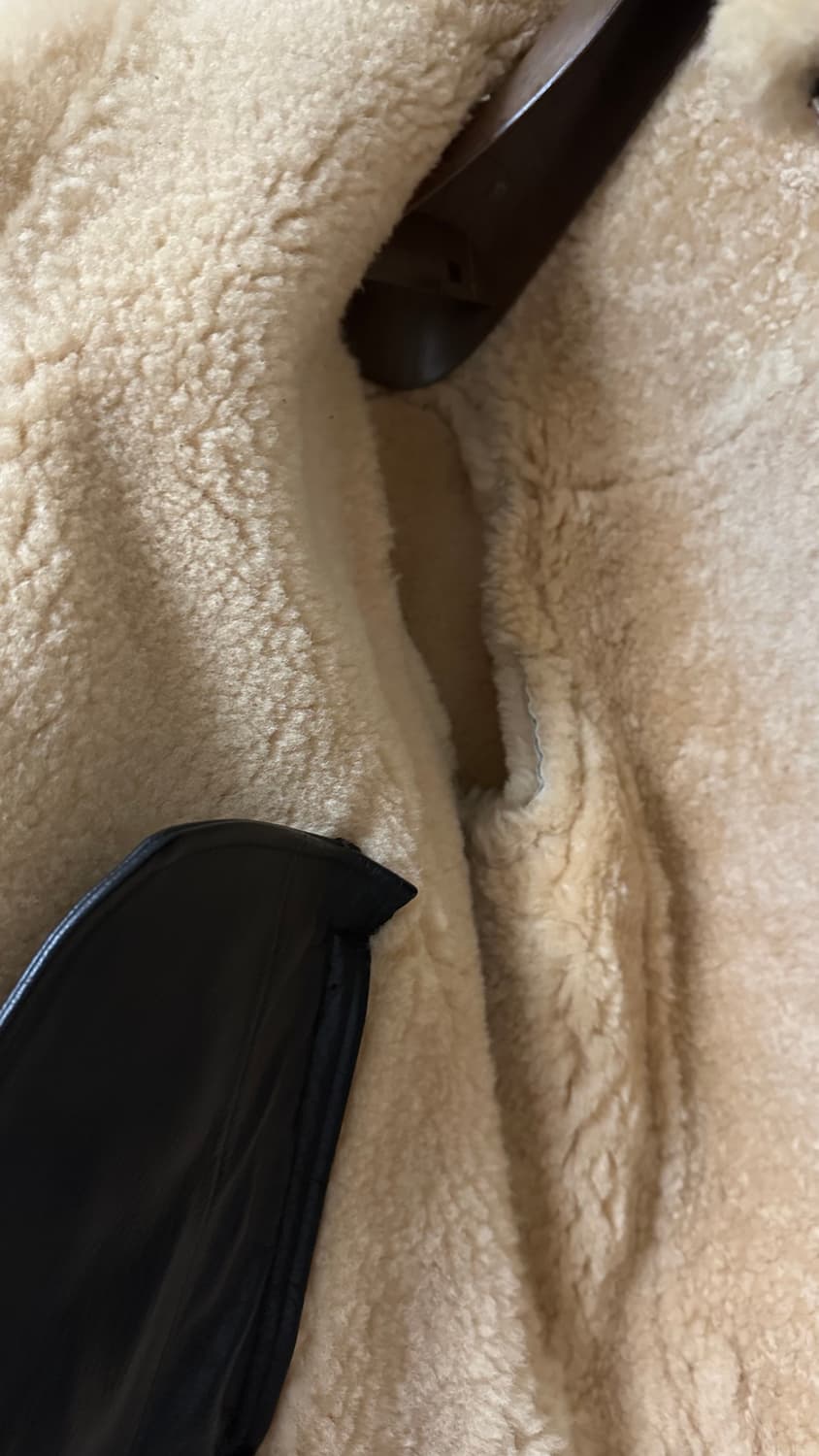 론트 리얼레더 무스탕 l사이즈 2가지색 상품이미지7