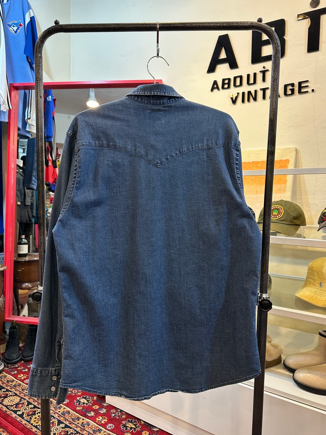 리바이스 클래식 웨스턴 데님 셔츠 L 상품이미지6