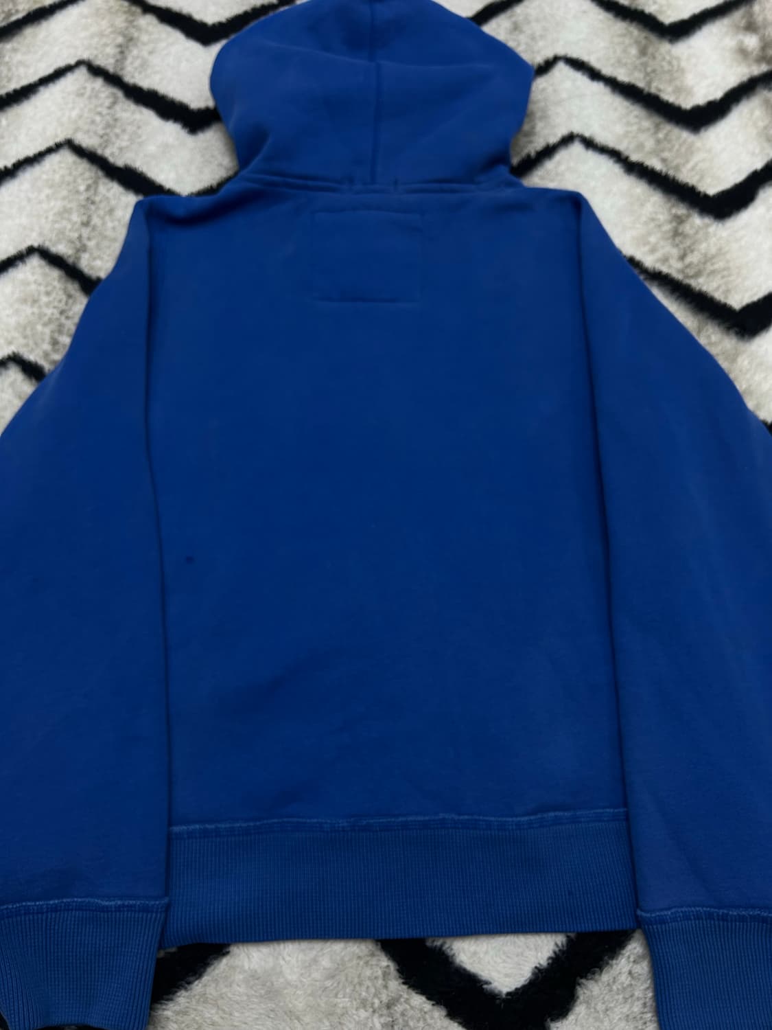 [M]아베크롬비 스펠아웃 후드/블루/기모 상품이미지4