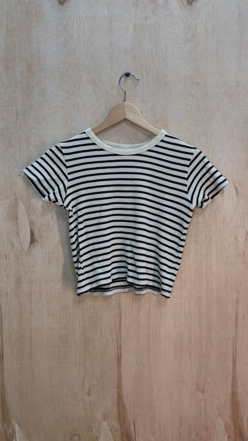 스트라이프 반팔 티셔츠 상품이미지1