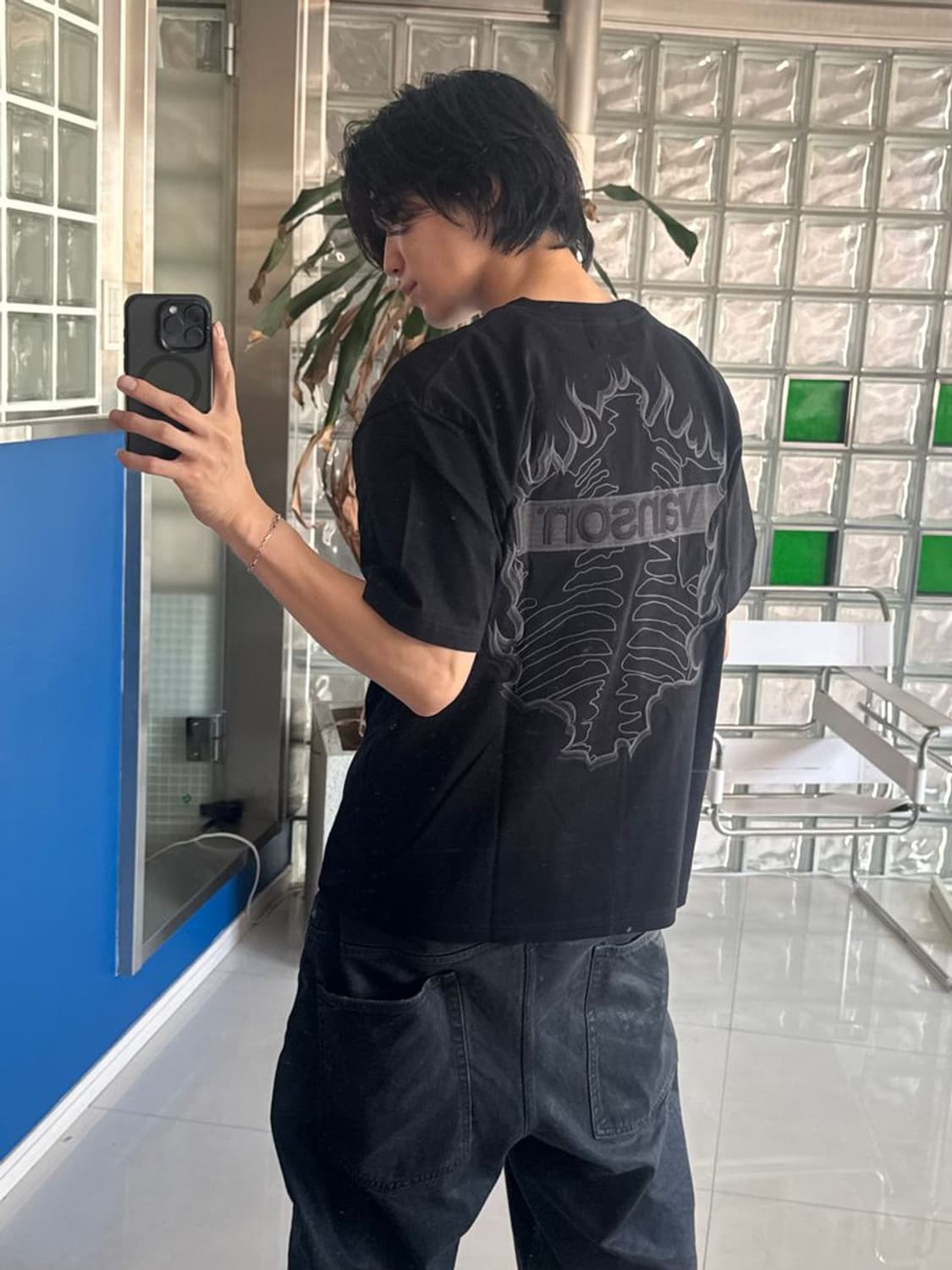 BONE LOGO TEE NVST-2518 뼈 로고 티 상품이미지1